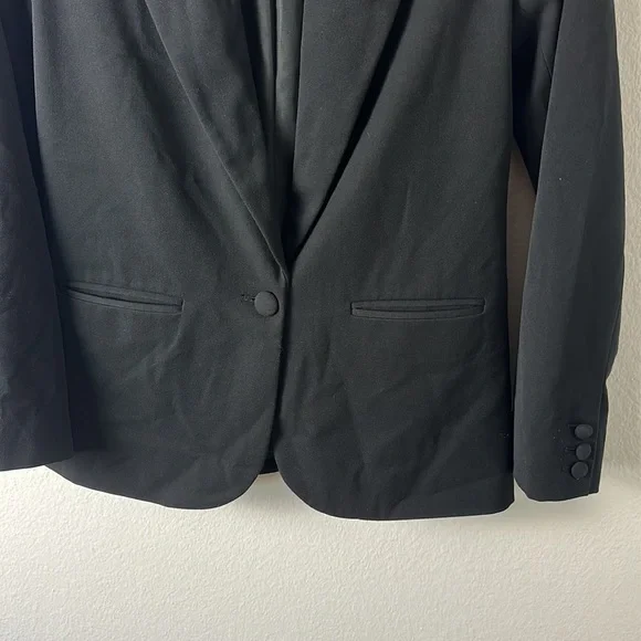 A New Day Black Single Breasted Blazer - Picture 3 of 6